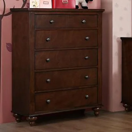 Transitional Chest of Drawers